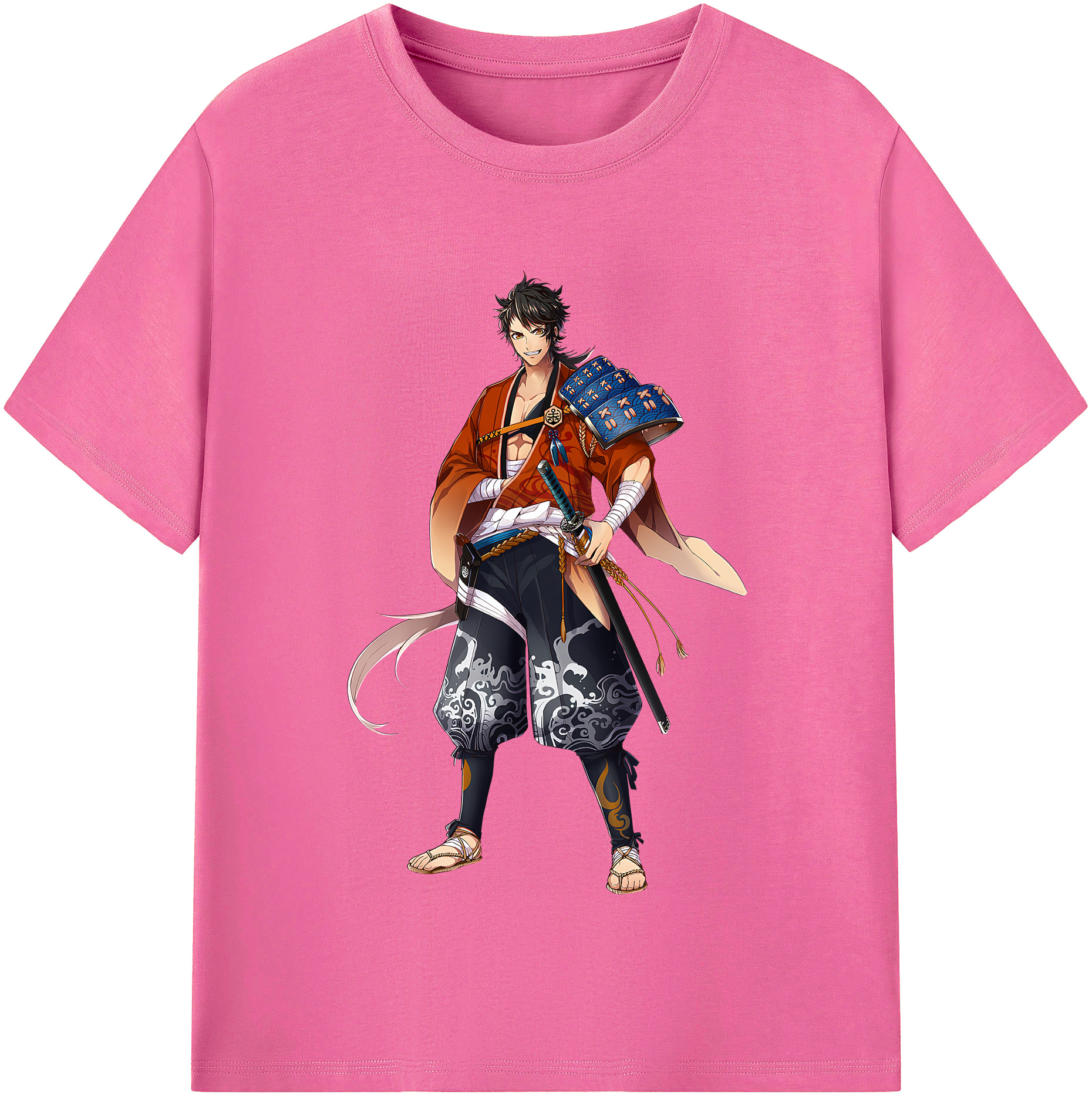 （画像用） 刀剣乱舞 Touken Ranbu レディースカジュアルプリントTシャツ（綿100％）